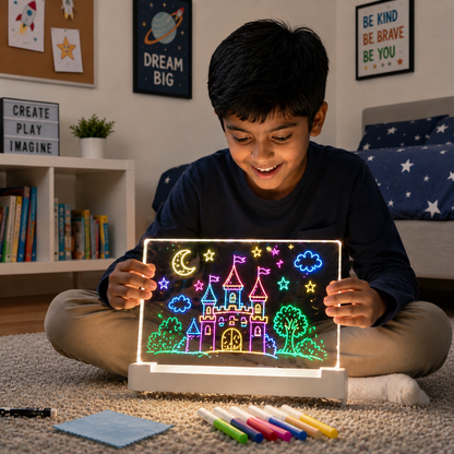 Magic Writing Board with Pen & Light