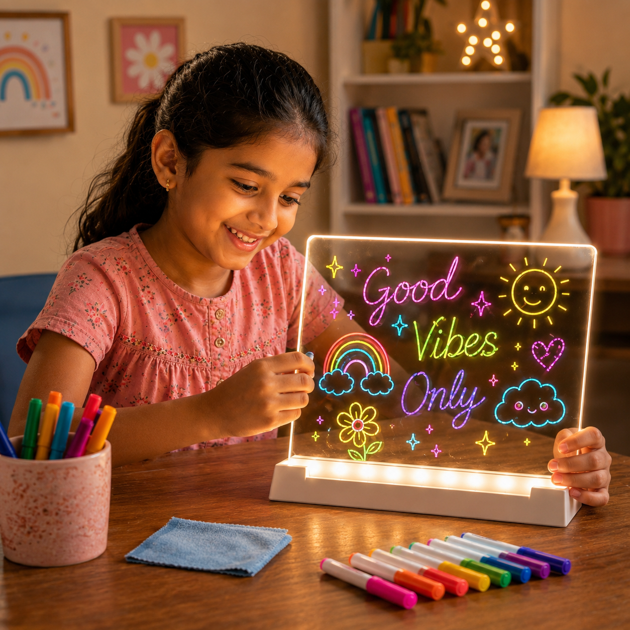 Magic Writing Board with Pen & Light