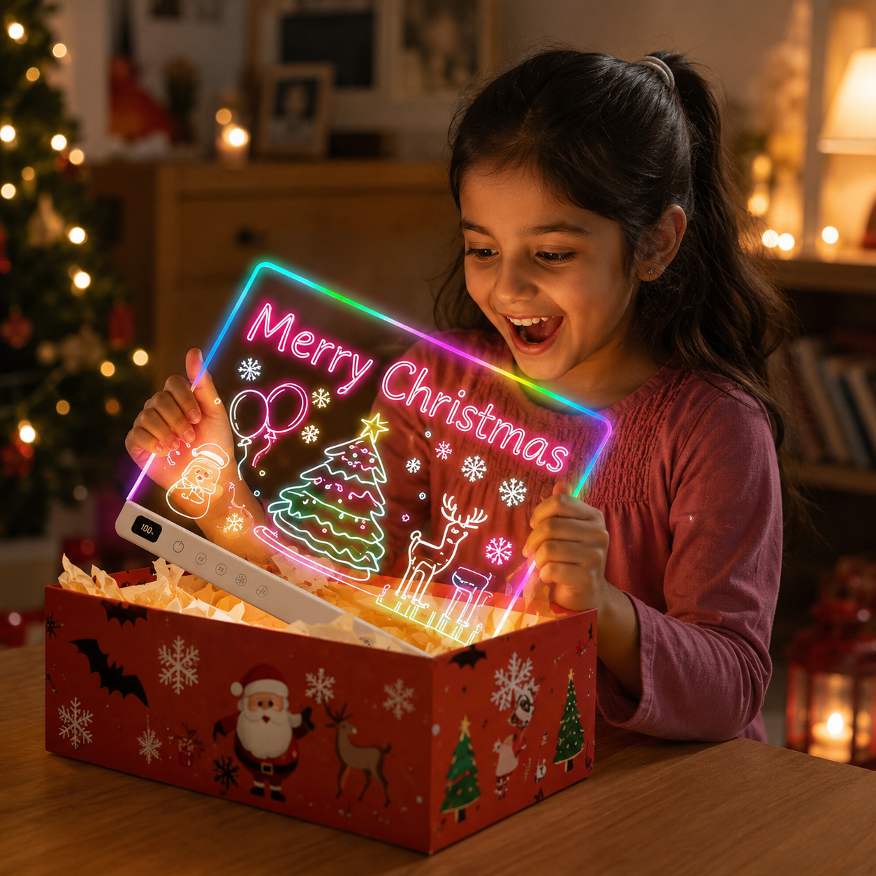 Magic Writing Board with Pen & Light